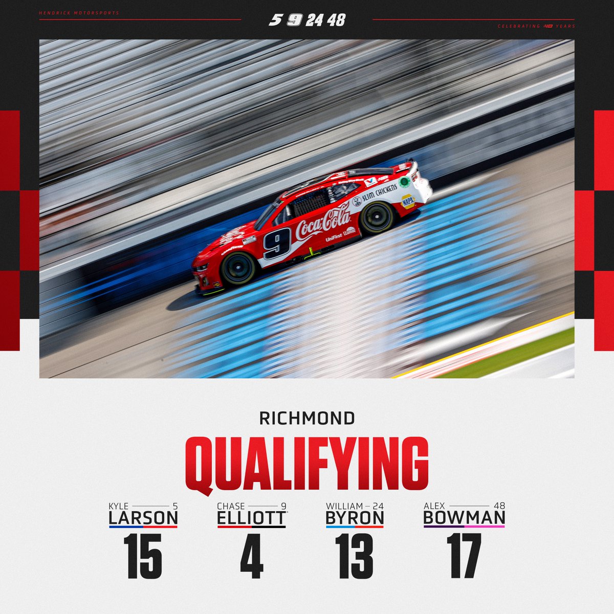 Hendrick Motorsports tweet media