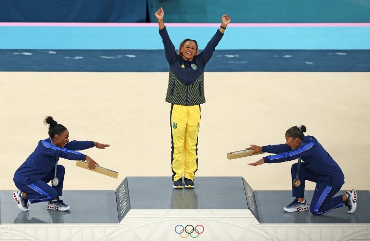 ABEsquire89's tweet photo. @ChilesJordan will always be my 2024 Bronze medalist. I am ashamed at the @IOA_Official and @gymnastics for this mistake ON THEIR END. Jordan- you are amazing and I know the future is bright. You keep your head high and ignore all the haters. 🫶🏻🫶🏻🫶🏻
#Paris2024 #OlympicGames https://t.co/ZYF1ifmsDC