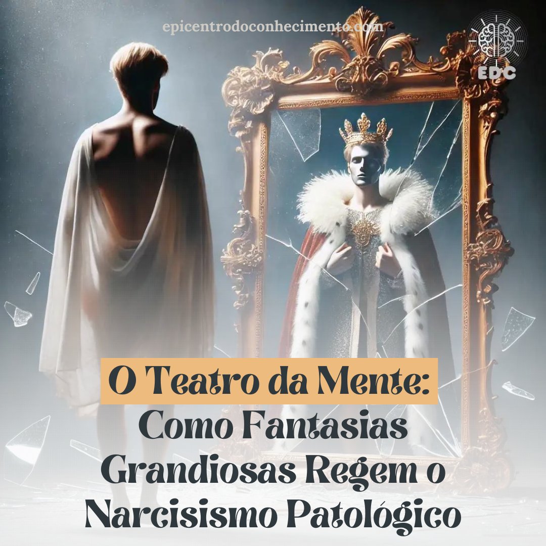 EpiConhecimento's tweet photo. O que acontece na mente de alguém que se vê como o centro do universo? Descubra como fantasias grandiosas podem ser o segredo para entender e regular o narcisismo patológico.
https://t.co/O77pWlCz8X
#Psicologia
#Narcisismo
#Autoconhecimento
#FantasiasMentais
#PsiqueHumana https://t.co/BhfhpL73z3