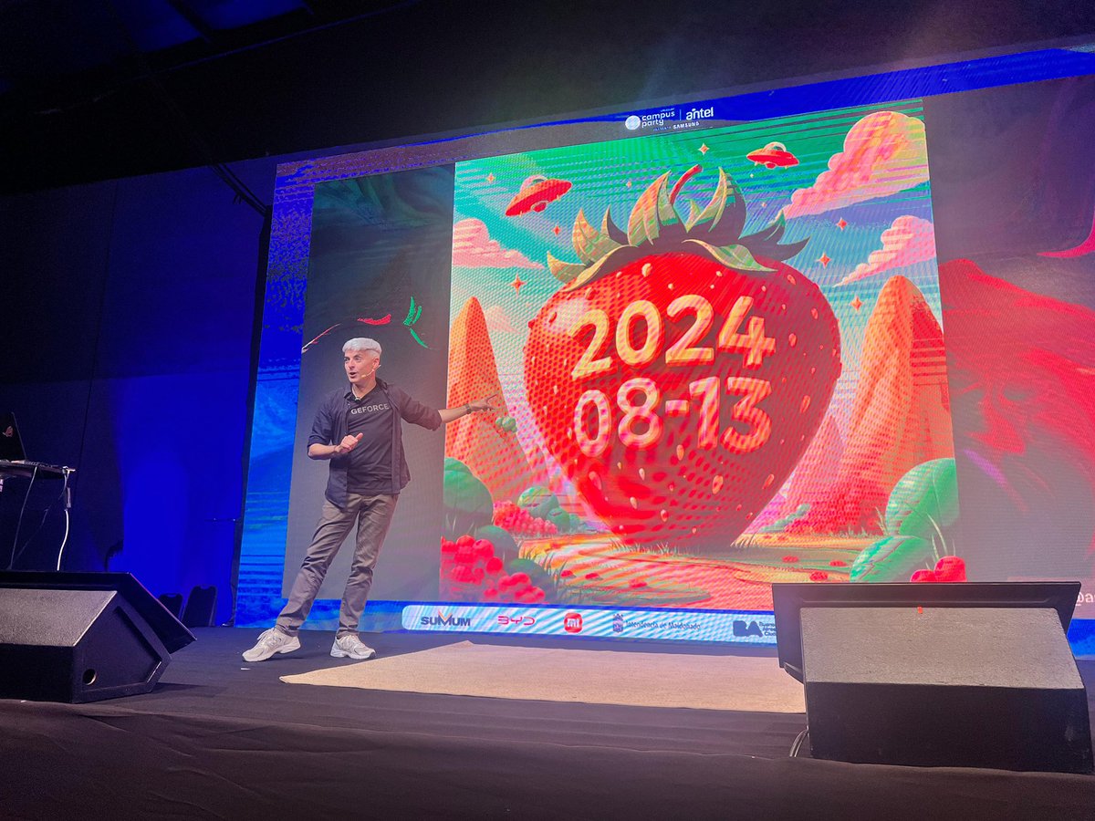 Asier Arranz (@asierarranz) on Twitter photo Soโฆ <a href="/iruletheworldmo/">๐๐๐</a> leaked the date for a gpt4o-large model a few hours ago in a Python file of a GitHub repo, I couldnโt not say it during my talk at <a href="/campuspartyuy/">Campus Party Uruguay</a> True? False? Troll? Letโs see this Tuesday! ๐ค Soโฆ <a href="/iruletheworldmo/">๐๐๐</a> leaked the date for a gpt4o-large model a few hours ago in a Python file of a GitHub repo, I couldnโt not say it during my talk at <a href="/campuspartyuy/">Campus Party Uruguay</a> True? False? Troll? Letโs see this Tuesday! ๐ค