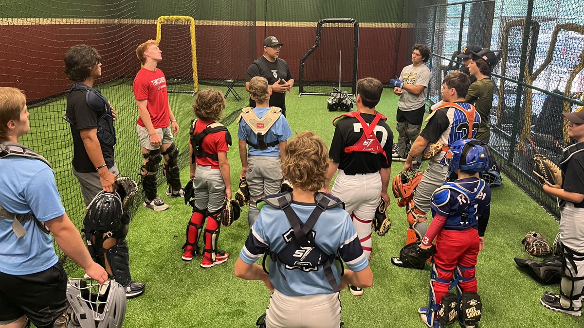 BaseballKeepers's tweet photo. The @catching24_7 portion of the Doubleheader Clinic is always solid. Quality instruction from great folks! https://t.co/QjpYDE2JtL