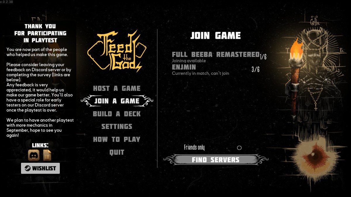 Ok, officially we've seen someone playing our game today! (The second server)

You still have time to join the Playtest! 
store.steampowered.com/app/2918960/Fe…

And if you need a party, join our cosy Discord community:
discord.gg/aUsdawUnRh

#indiegame #screenshotsaturday