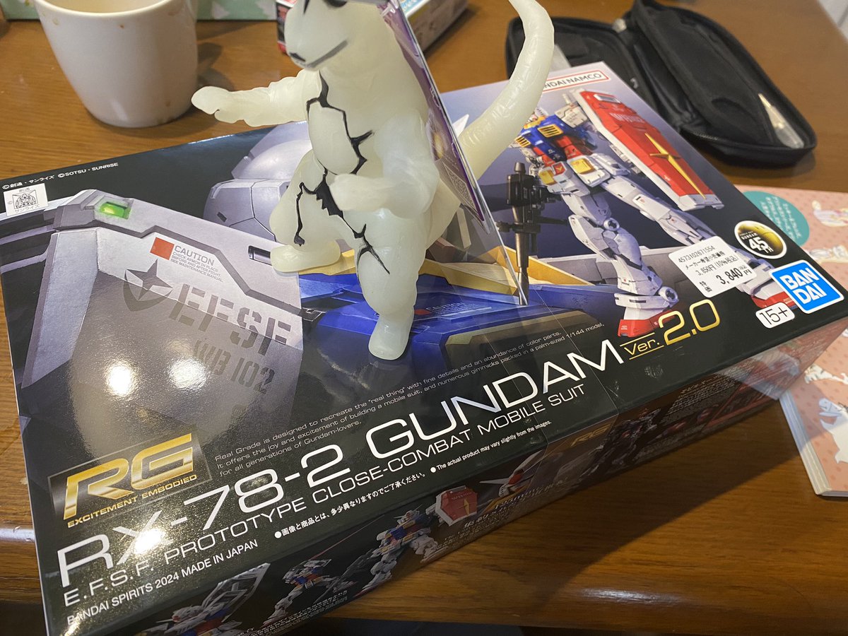 GoldPart5's tweet photo. rgガンダム普通に買えちゃった
今回かなり数あったんだねぇ https://t.co/IMRl9FiH2e