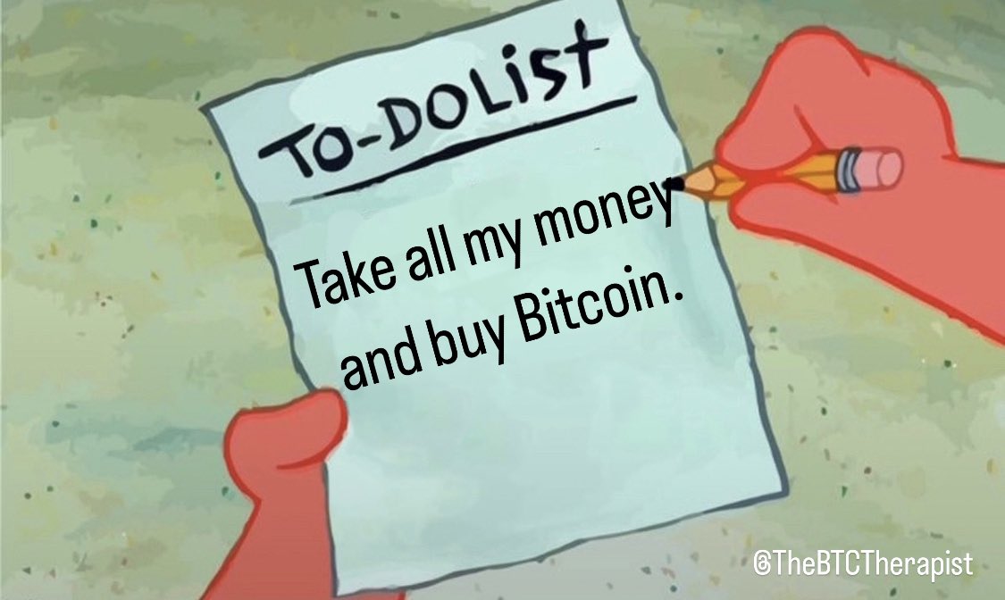 There’s no second best. #BTC