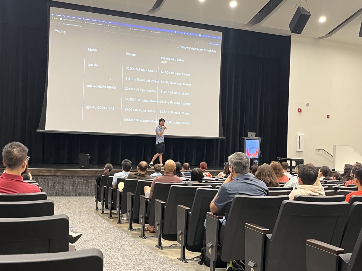Scott Kent (@ia_kent) on Twitter photo Enjoying a visit from <a href="/PoShenLoh/">Po-Shen Loh</a>. Sharing his thoughts on living in the AI era. Always interesting to hear his perspectives. Enjoying a visit from <a href="/PoShenLoh/">Po-Shen Loh</a>. Sharing his thoughts on living in the AI era. Always interesting to hear his perspectives.