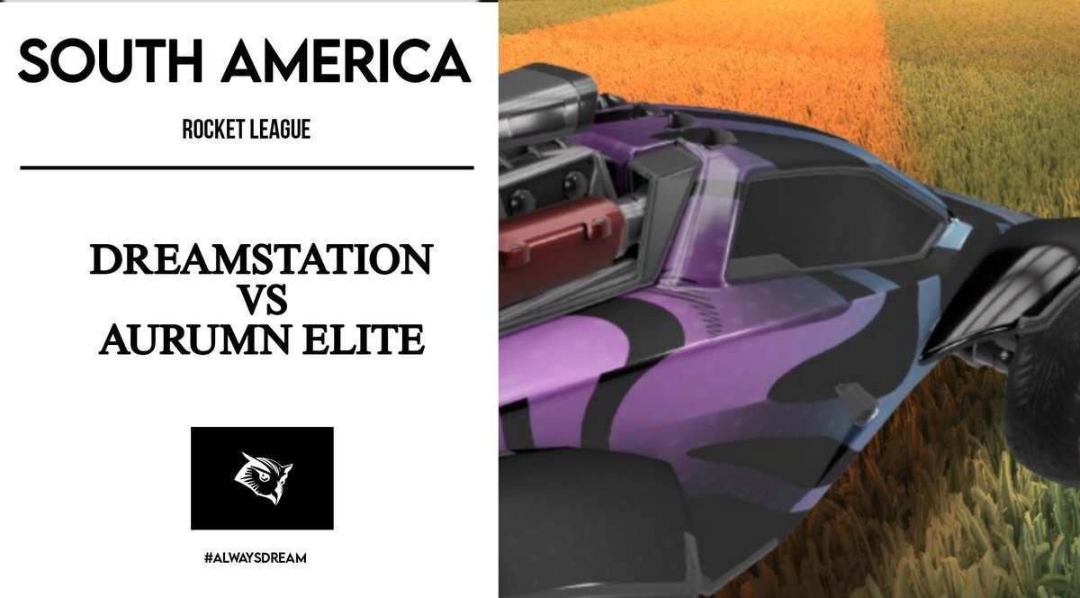 DreamstationGG's tweet image. SOUTH AMERICAN DEBUT ‼️

📍 RL Trilogy Series 
🆚️ @EsportsAurumn 
🕑 7pm EST
📺 twitch.tv/rocketleaguetr…