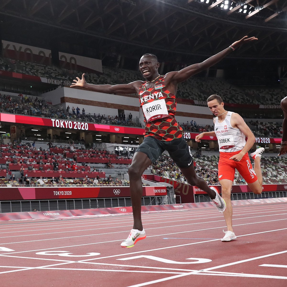 AfricaFactsZone's tweet photo. Kenya has won five 5 medals in the Men's 800m race in the last 5 editions of the Olympics

2008: Wilfred Bungei 🥇

2012: David Rudisha 🥇

2016: David Rudisha 🥇

2020: Emmanuel Korir 🥇

2024: Emmanuel Wanyonyi🥇 https://t.co/bYXXcI7KTk