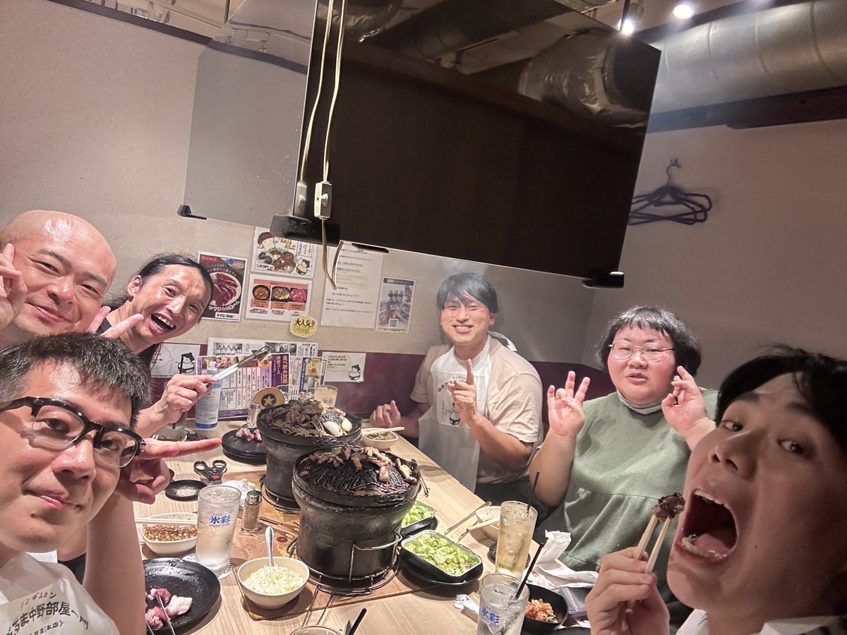 オードリー春日さんにジンギスカンご馳走になりました！ありがとう