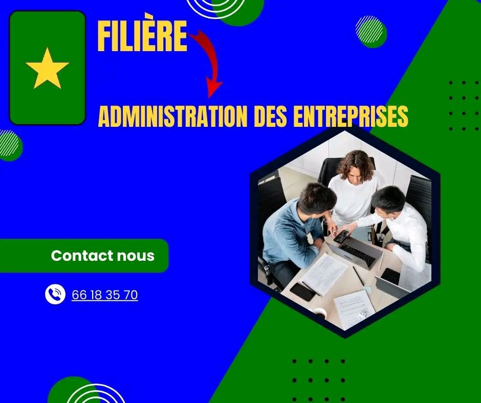 Institut_ISCAM's tweet image. 📊 Maîtrisez l&apos;Art de l&apos;Administration avec Notre Formation en Administration des Entreprises ! 🏢

👉Pour plus d&apos;informations , contactez-nous !66 18 35 70

     **LE MEILLEUR ATOUT POUR RÉUSSIR**  

#AdministrationDesEntreprises #GestionAdministrative #DroitDesAffaires