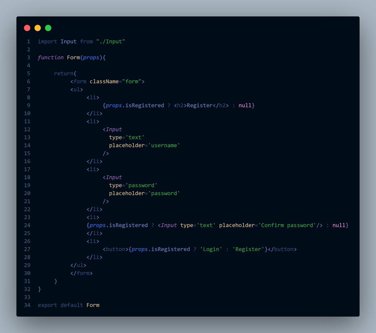 mussa_chitemo's tweet image. Day 07 of #30DaysOfReactjs
I learned about 
⚡ Condition rendering.