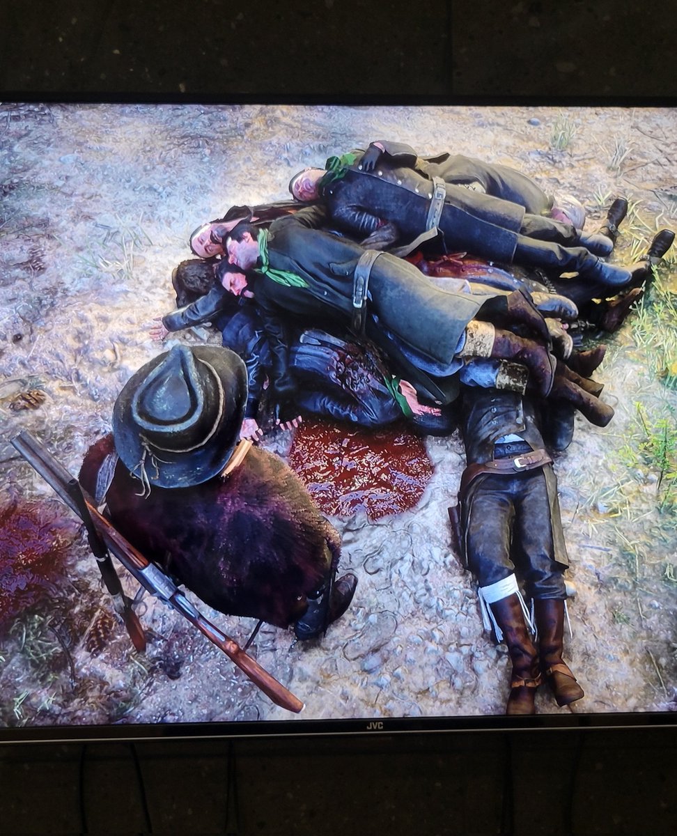 Playing some rdr2 to clear my head