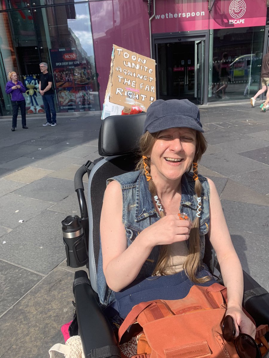 jrkharrison's tweet photo. Newcastle Unity Raffle . Over a 1000 counter demonstrators see off a small group of fascist. Meanwhile DPACne run a Safer Space. Food , fun and a quiet area. #DPACSheffield #DPAC @klint @paulapeters2 @davejmurphy https://t.co/mQDAAkTNGG