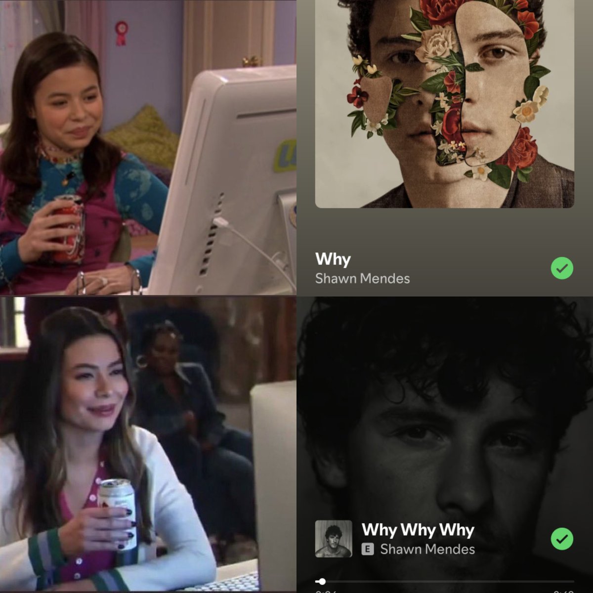 whyyoushawn's tweet photo. Shawn really said: art imitates art <3
listening to Why in 2018
listening to #WhyWhyWhy in 2024 https://t.co/0vPyKUyZ4A