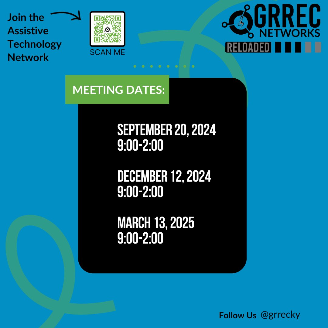 GRRECKY's tweet photo. Meet Your Network Leader.
Introducing Lauren Budziak, Assistive Technology and Communication Disorders Consultant at GRREC, as the AT Network Leader.
Join the AT Network to connect with dedicated professionals like Lauren.
๐๐ผ https://t.co/cUCrRbpHoT ๐๐ผ
.
#GRRECKY #ATNetwork https://t.co/2j9g0q1HlV