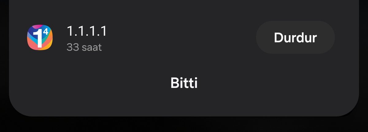 Kesin açıldı mı kapatıyom bak