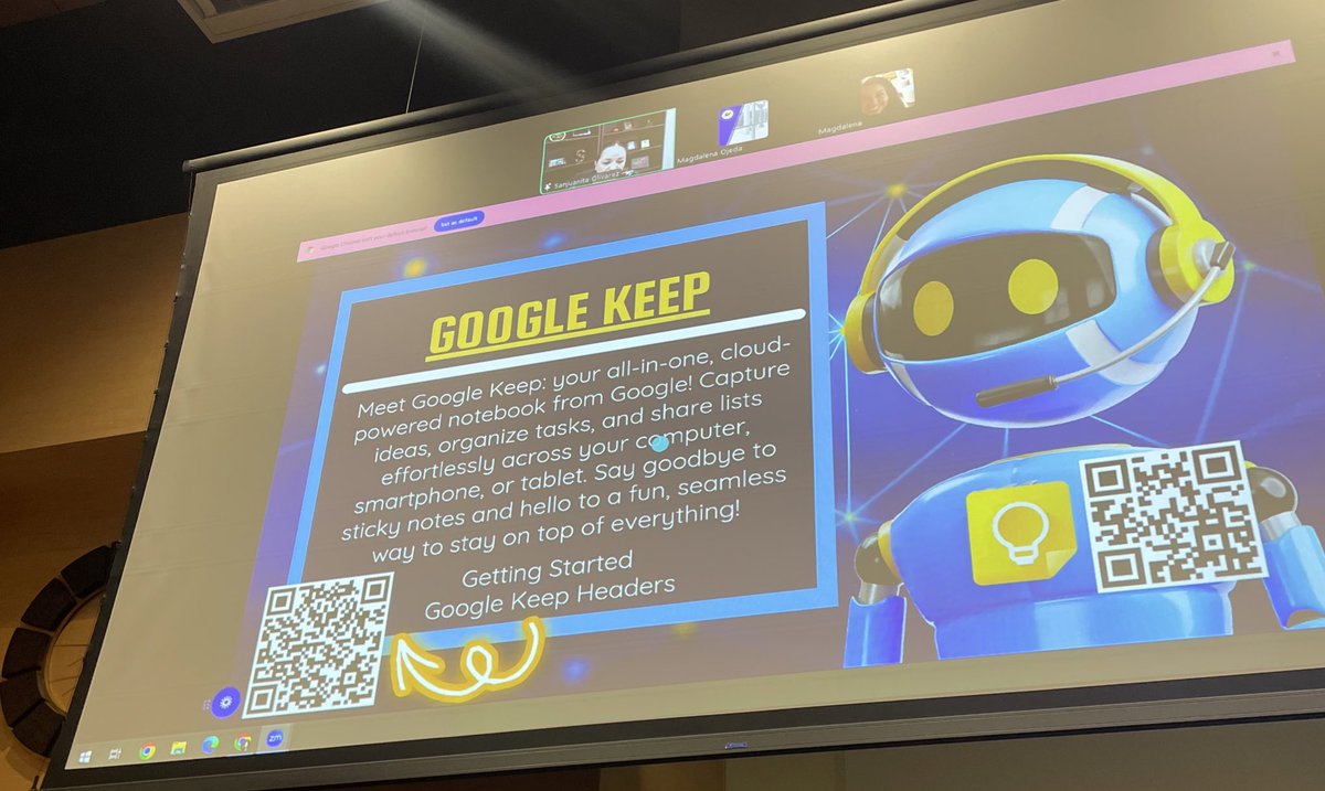 chirpmaggie's tweet image. @SOlivaresITS  sharing her awesomeness today for rising Educators #ProjectPACE2024 #ProjectPaceEdTech @ESC1MigrantEd