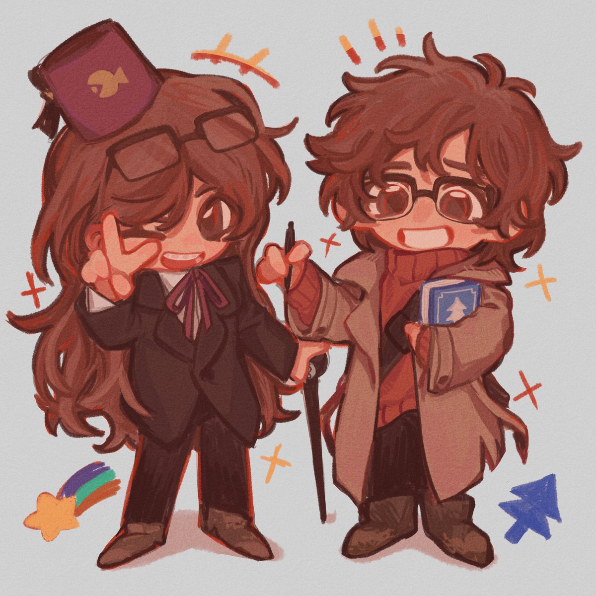0601Fuyu's tweet photo. are we blanchin' #GravityFalls https://t.co/oiZehbupA4