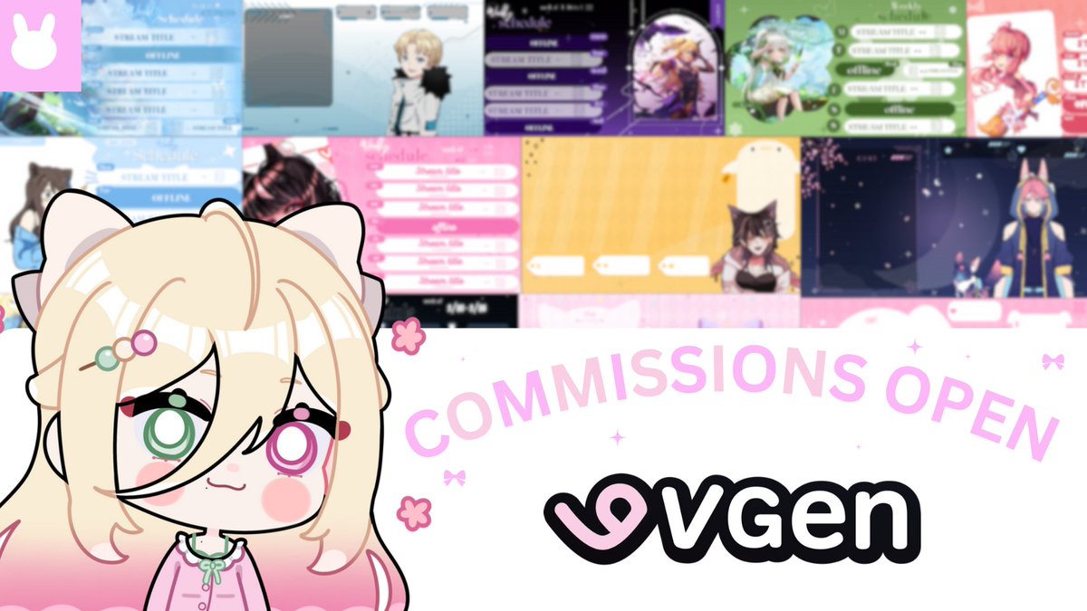 elariahdesigns's tweet photo. 🔔 REMINDER   

I have commissions open! And work very fast delivering overlays in same day or few day delivery! With all five star reviews!   

—— tags #vtuber  | #twitch | #VGenOpen | #vtuberassets | #VGenComms ˚ ༘ ೀ⋆｡˚ https://t.co/lJV9sGK8IZ