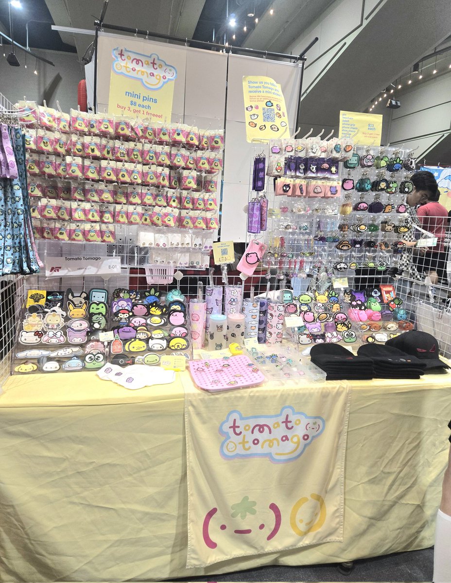 Tomato_Tomago's tweet photo. I'm at #Animethon in Edmonton at Table E-01 https://t.co/QfwLlctMXH