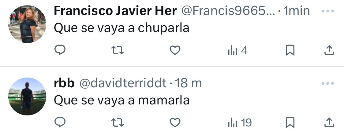 División de opiniones en el beticismo sobre Ayoze: unos lo mandan a chuparla y otros a mamarla