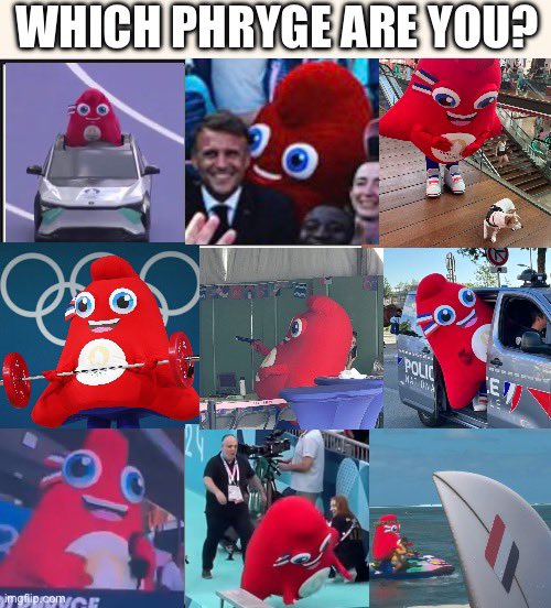 Et vivent les #phryges ! #jo2024