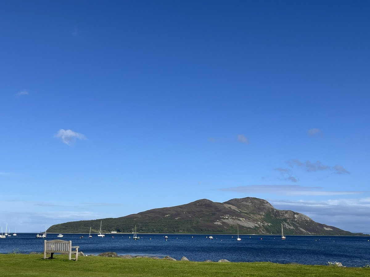 An evening in Arran ☀️🥰
