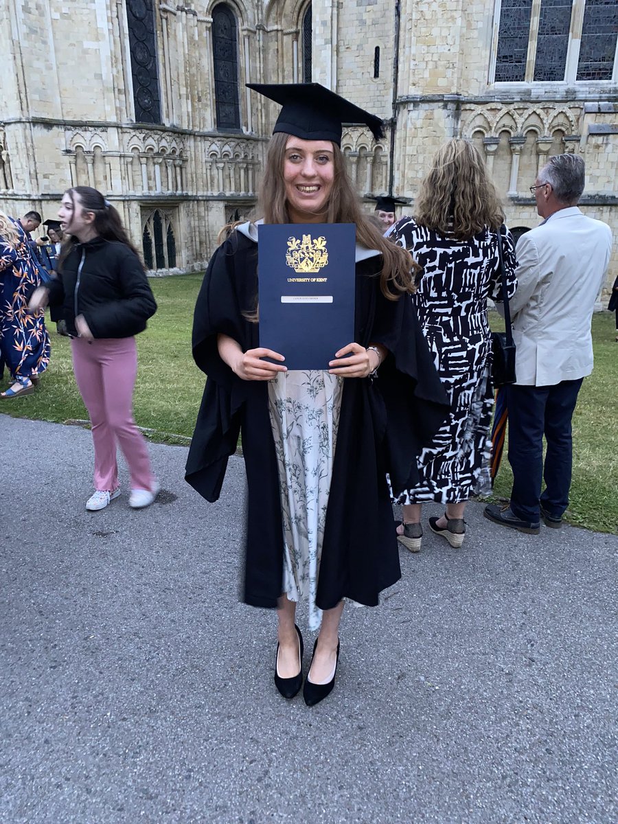Such a wonderful day graduating with a Marketing degree from the University of Kent 25/07/2024 <a href="/UniKent/">University of Kent</a> 

Starting my PGCE for Secondary Business Studies in September📚 With the University of Hertfordshire.