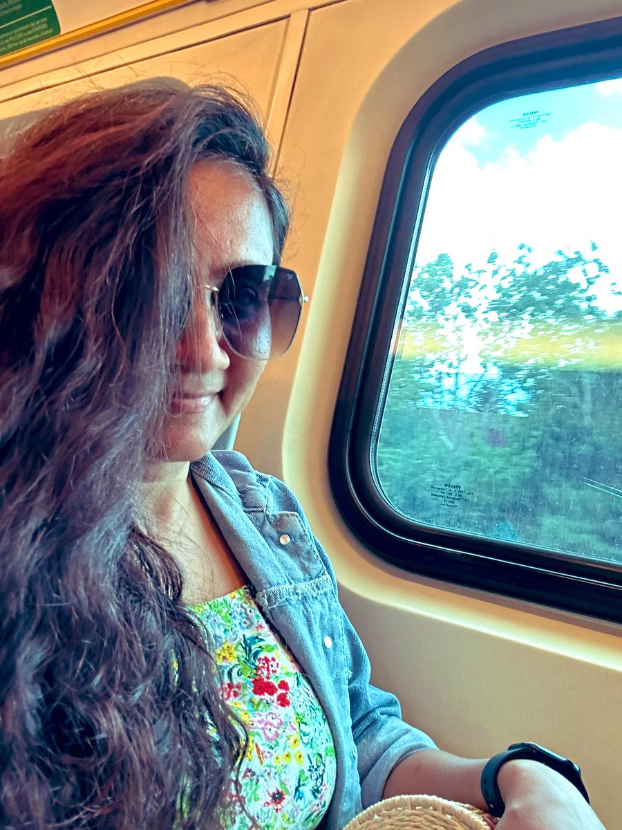 Train is my favourite mode of travelling ❤️