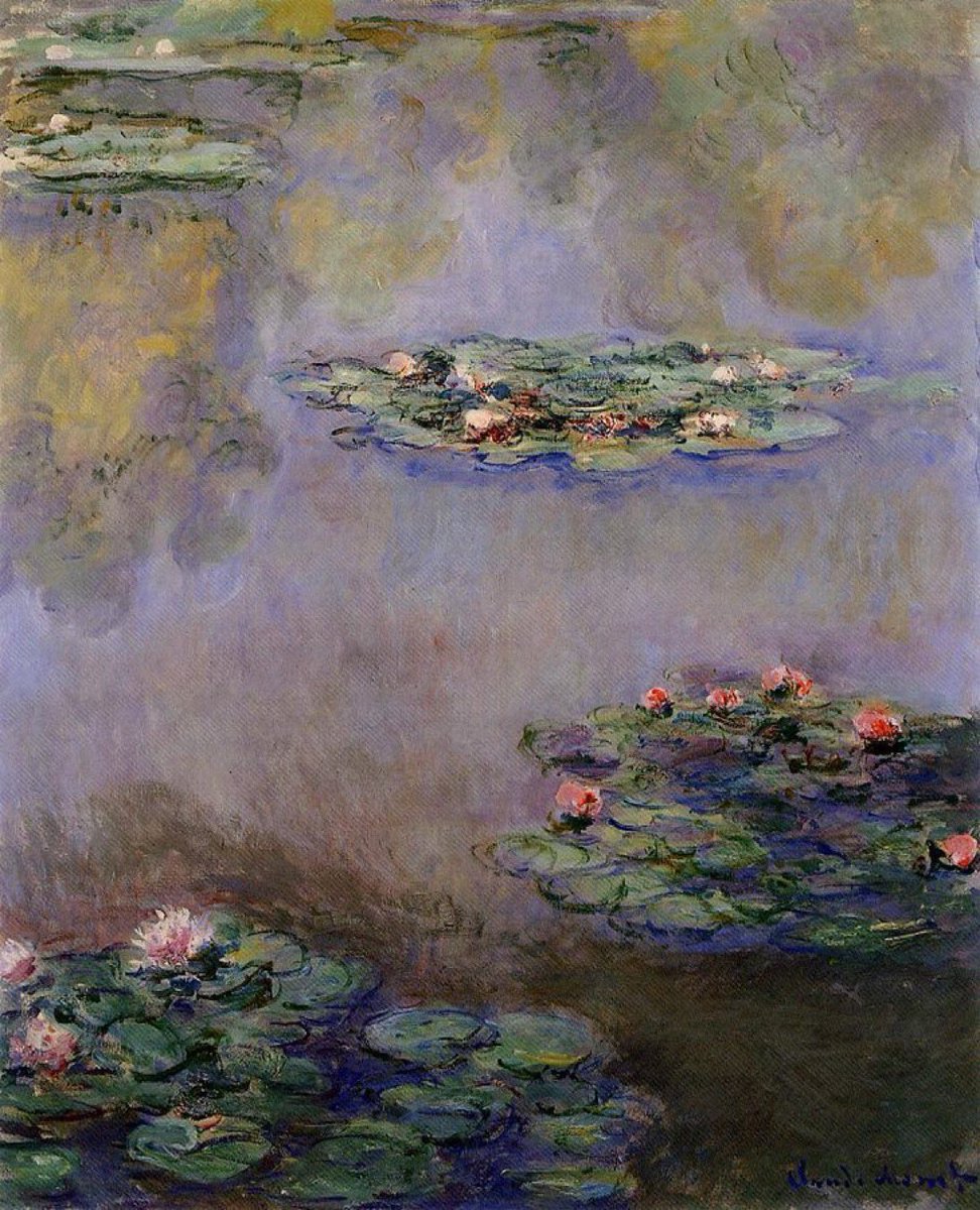 Claude Monet's water lilies