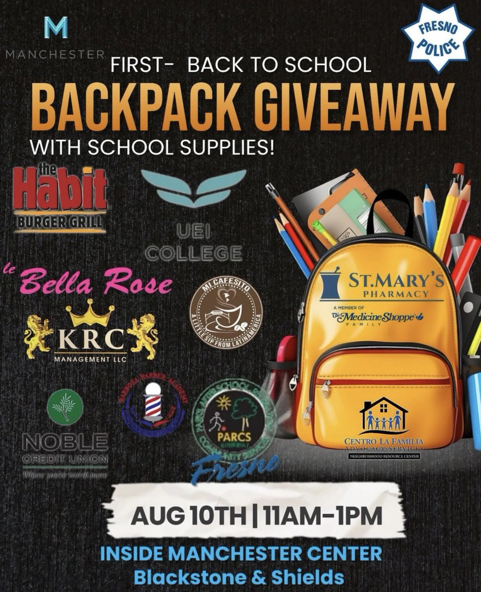 TODAY! Kindergarten To High school, children must be present.