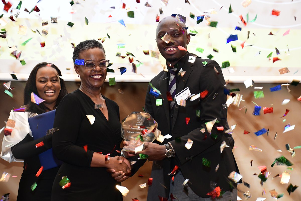 StrathU's tweet photo. Drumroll please...
The winner of the Alumni of the Year Service to Society Award is Brian Wesaala, Founder and CEO, The Football Foundation for Africa!
🏆 Your contributions to society have left an indelible mark.
#StrathmoreAwards #ServiceToSociety #StrathmoreConnect https://t.co/5xlWkwy0wo