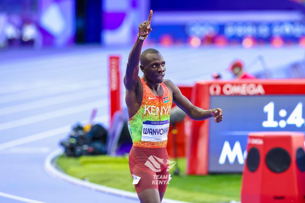 moyasa_ke's tweet photo. THE DAY THAT WAS๐
๐ฅ๐ฅ
1. Bronze ๐ฅ in the Marathon. (KIPRUTO)
2. Gold ๐
in the 800m.
(WANYONYI)
3. Silver ๐ฅ in the 5000m.
(KWEMOI)
4. Gold ๐
in the 1500m.
(FAITH)
KENYA TO THE WORLD ๐
๐ฅ๐ฅ
#TeamKenya #Paris2024โฏโฏโฏ#SupaSato https://t.co/ueuMzw5IBJ
