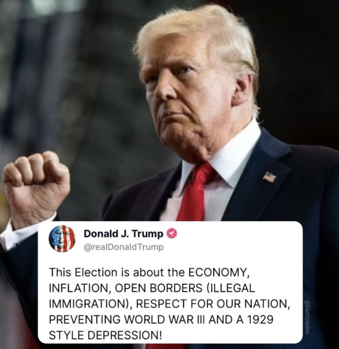 DanScavino's tweet photo. https://t.co/CCGBv4rSmt