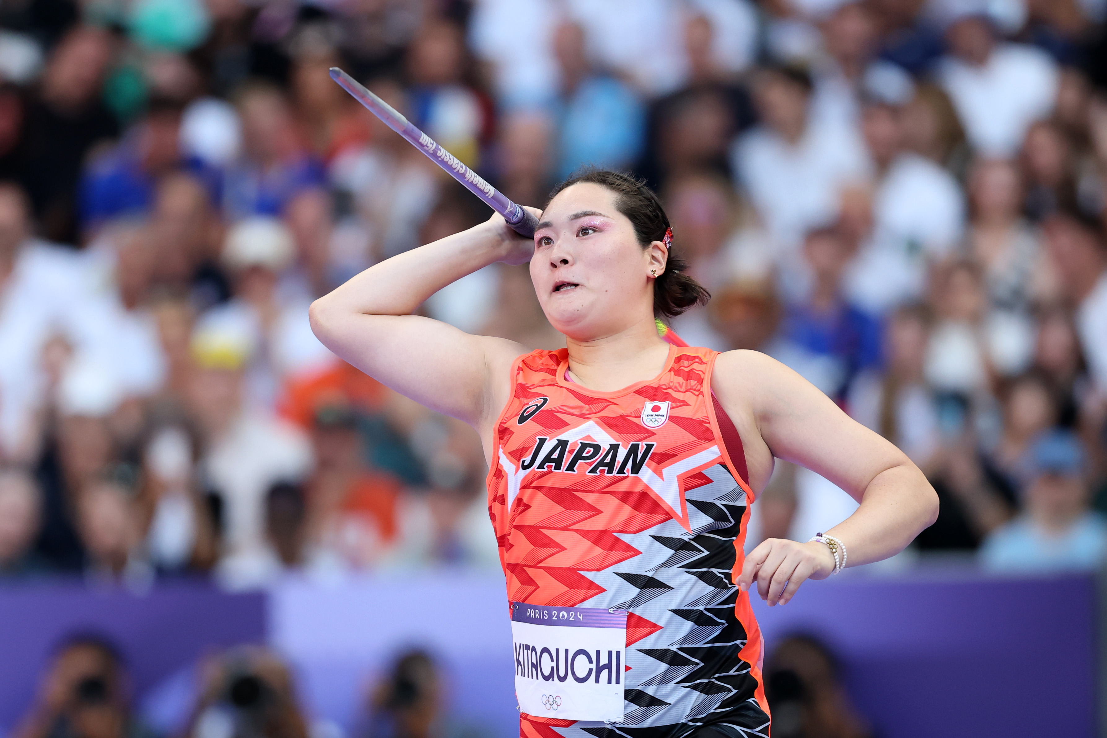 女子やり投げ金メダル北口榛花の〝奇跡の一枚〟に大きな反響