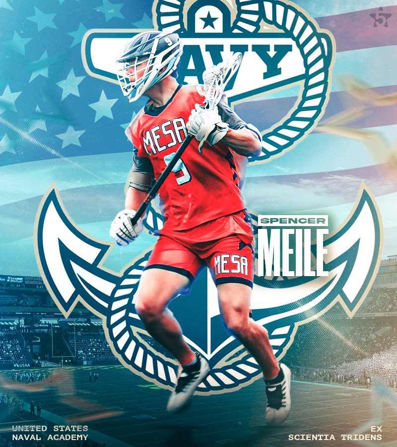 Matt Chandik (@mchandik26) on Twitter photo .<a href="/NavyMLax/">Navy Men's Lacrosse</a> heads to Philly for a big-bodied ‘26 lefty midfielder in <a href="/MesaLacrosse/">Mesa Lacrosse 🇺🇸</a>’s Spencer Meile.
A recent transfer to <a href="/SCHBoysLax/">SCH Boys Lax</a>, the 6-3, 210-pounder has a hard shot and the versatility to also play attack. .<a href="/NavyMLax/">Navy Men's Lacrosse</a> heads to Philly for a big-bodied ‘26 lefty midfielder in <a href="/MesaLacrosse/">Mesa Lacrosse 🇺🇸</a>’s Spencer Meile.
A recent transfer to <a href="/SCHBoysLax/">SCH Boys Lax</a>, the 6-3, 210-pounder has a hard shot and the versatility to also play attack.