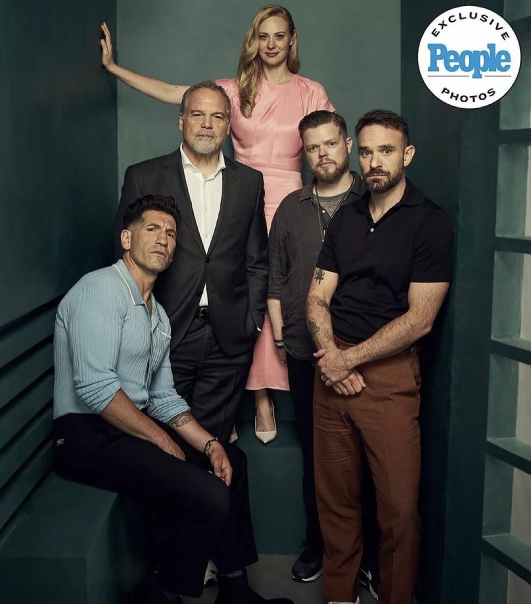 DDevilUpdates's tweet photo. The cast of 'DAREDEVIL: BORN AGAIN'. https://t.co/6aBwjWDjWD