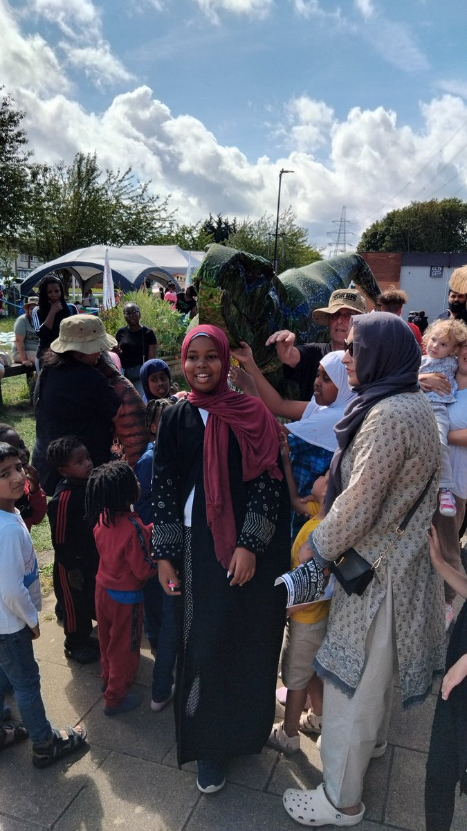 WHAT A DAY!!!
A massive thank you to everyone who made today happen. A lot of hard work goes on behind the scenes. 
Amazing team work &amp; collaboration.
<a href="/GreenerFirsBrom/">Greener Cleaner Firs & Bromford</a> - plant swap and sharing the story of the Pocket Park
BROMFORD THEATRE GROUP - Star of the show the Dinosaur