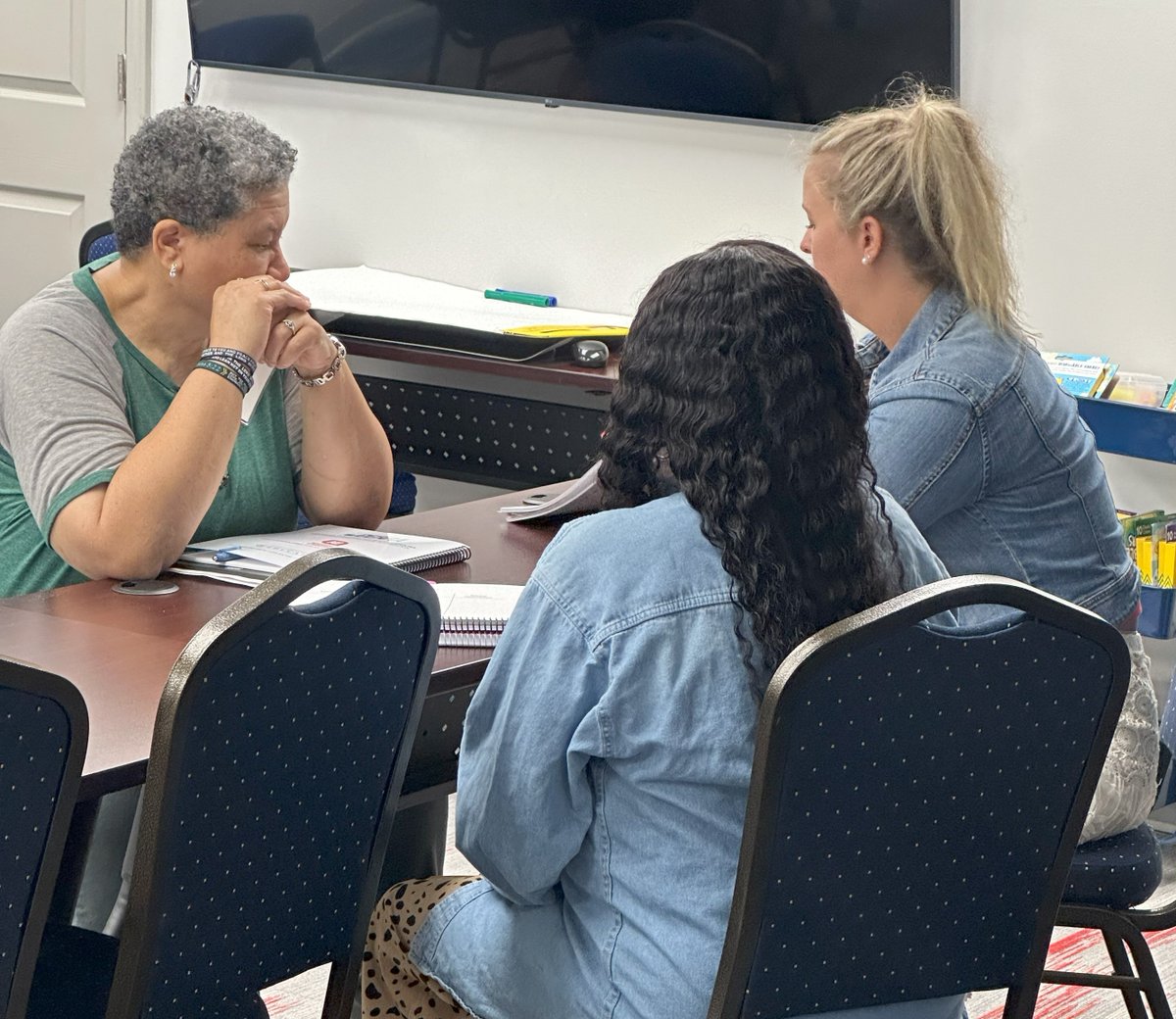 cerrasc's tweet image. Experienced mentors interested in becoming a trainer must attend a two-day Mentor Trainer Certification Training.  On July 25&amp;amp;26, mentors from around the state attended Trainer Certification and are eager to coach teachers in their districts.   #TeacherMentors #MentorDevelopment