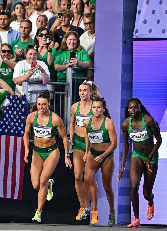 They did us so proud tonight. 

What an incredible run by these four incredible Irish athletes. 

They have made us so proud! 

Thank you Rhasidat, Sophie, Phil and Sharlene.

Amazing, inspiring legends 🇮🇪