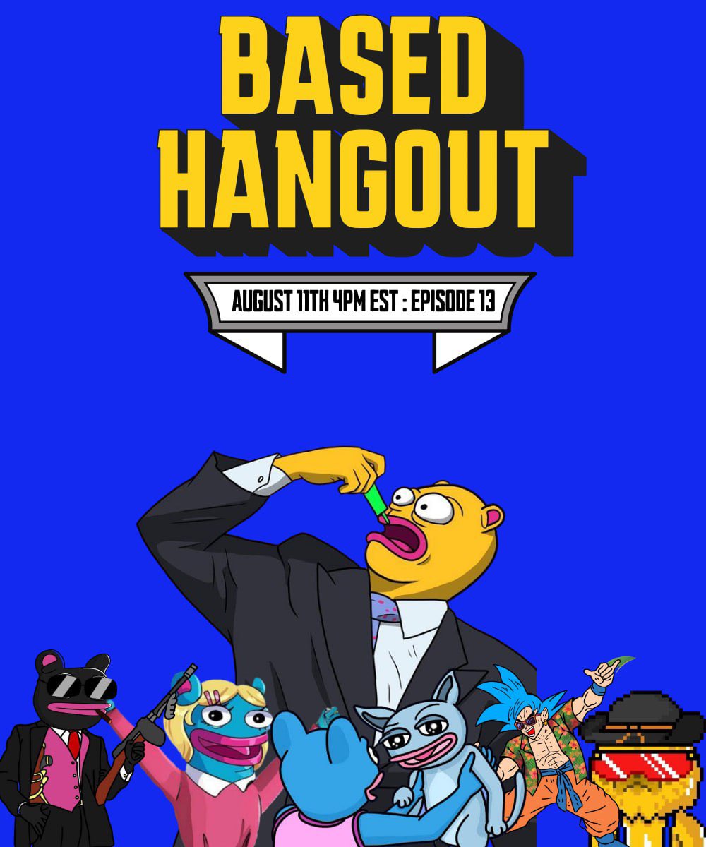 BRETT 2.0 (@brett2_cto) on Twitter photo Hope everyone is having a Brettastic day!ππ»π
Itβs that time again tomorrow! Joining us this week on the official roster will be <a href="/BBRETTCTO/">Black Brett on Base</a> $BBrett, <a href="/BrittbaseCTO/">Britt</a> $Britt, <a href="/Bolt_on_base/">BOLT - BRETT'S DOG</a> $Bolt, <a href="/based_boku/">Boku</a> $Boku, <a href="/satzchaser/">satchaser</a> + other guests!
This week we will be discussing how has Hope everyone is having a Brettastic day!ππ»π
Itβs that time again tomorrow! Joining us this week on the official roster will be <a href="/BBRETTCTO/">Black Brett on Base</a> $BBrett, <a href="/BrittbaseCTO/">Britt</a> $Britt, <a href="/Bolt_on_base/">BOLT - BRETT'S DOG</a> $Bolt, <a href="/based_boku/">Boku</a> $Boku, <a href="/satzchaser/">satchaser</a> + other guests!
This week we will be discussing how has