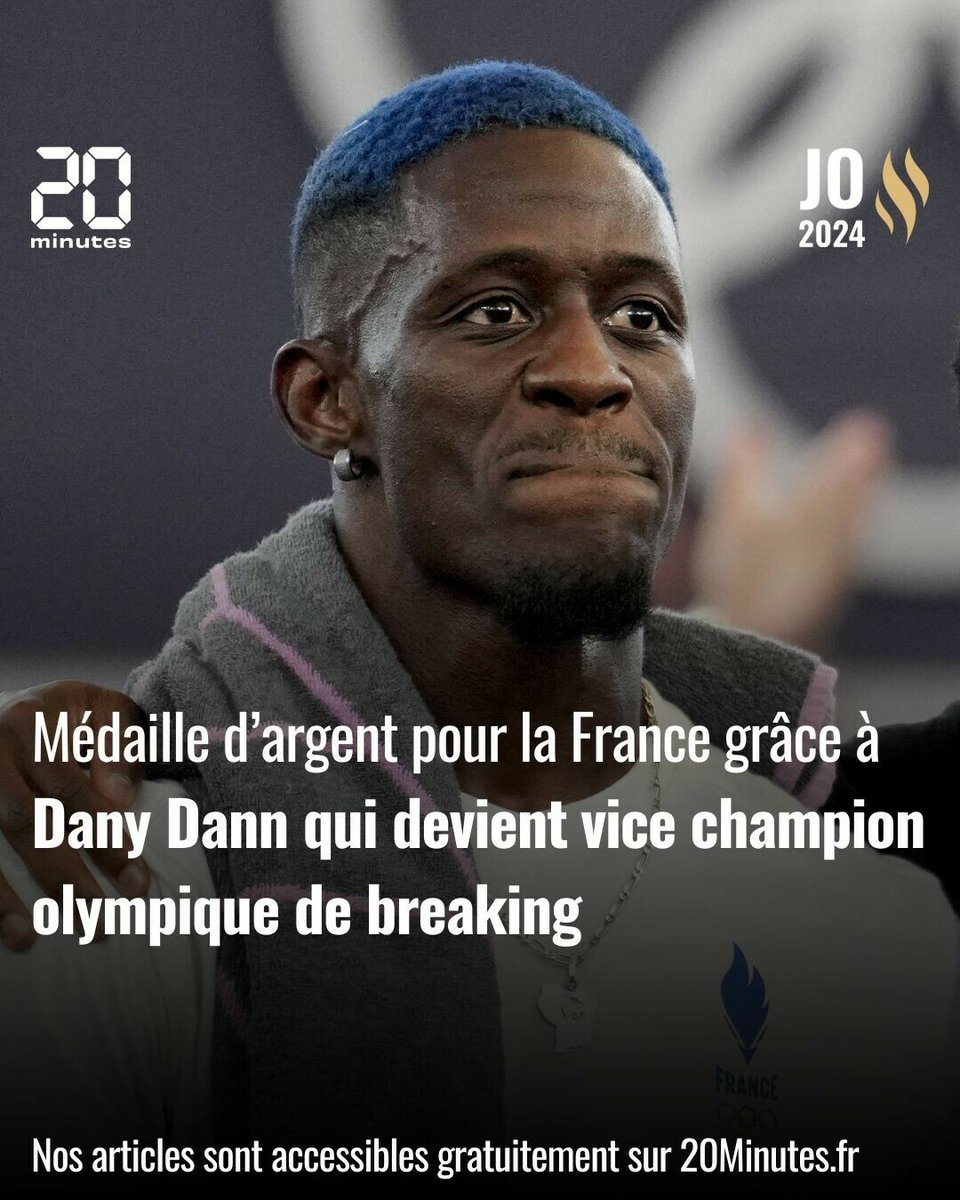 🥈🇫🇷 MERCI DANY DANN!!!
➡️ 20min.fr/o9w