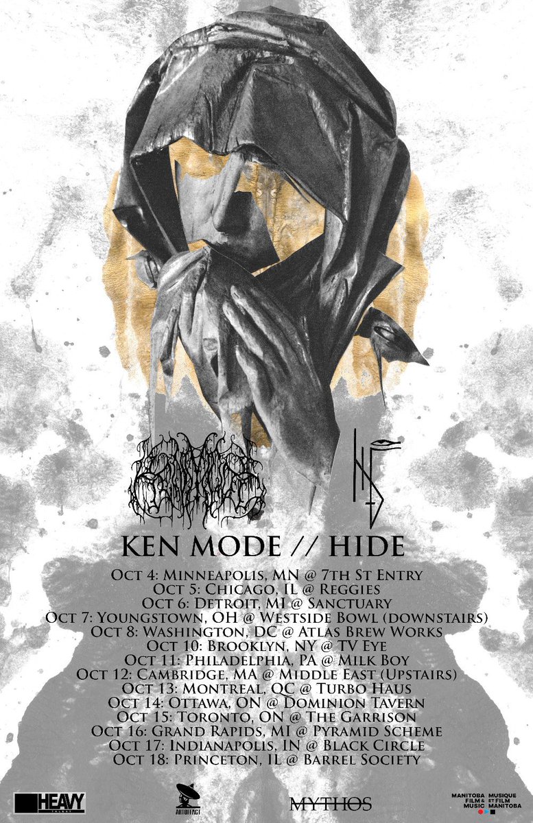 Stoked to have @KENmodeofficial and HIDE touring together this Fall in the US and Canada!

buff.ly/3SJtzHe