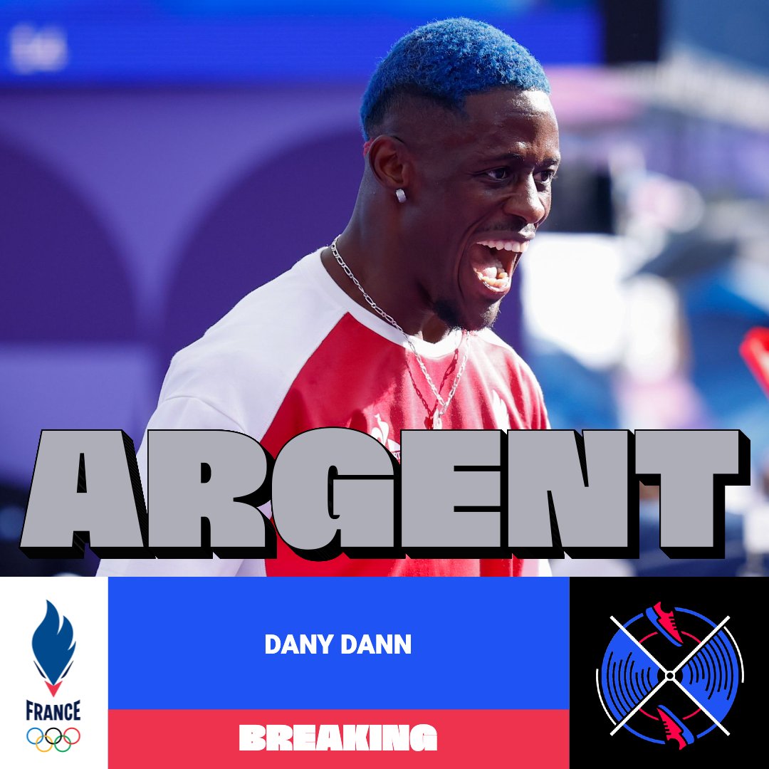 VICE-CHAMPION OLYMPIQUE 🥈

HISTORIQUE ! Il est le premier médaillé olympique français de la discipline, Dany Dann monte sur la deuxième marche du podium 🔥

#AllezLesBleus #Paris2024