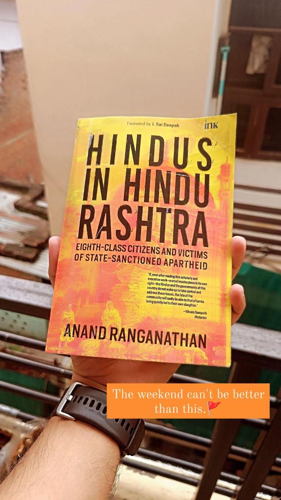 TeamNBhargav's tweet photo. @ARanganathan72 Thank you sir for scripting this book. It's a humble request please read this book as you will know about the trulism of Hindu in Hindu Rashtra. https://t.co/SMSIid1y3Y