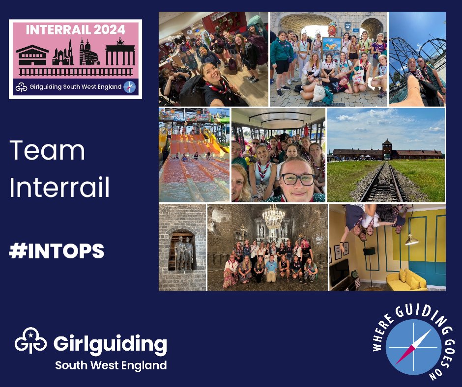 ggswetrips's tweet photo. ‘After a soggy start, Team Inter-rail had an amazing time in Poland - check out what they did here: https://t.co/w1oWFV2QLA‘
#GGSWE #GGSWEInternational #INTOPS #Girlguiding https://t.co/oz1LxNUovV
