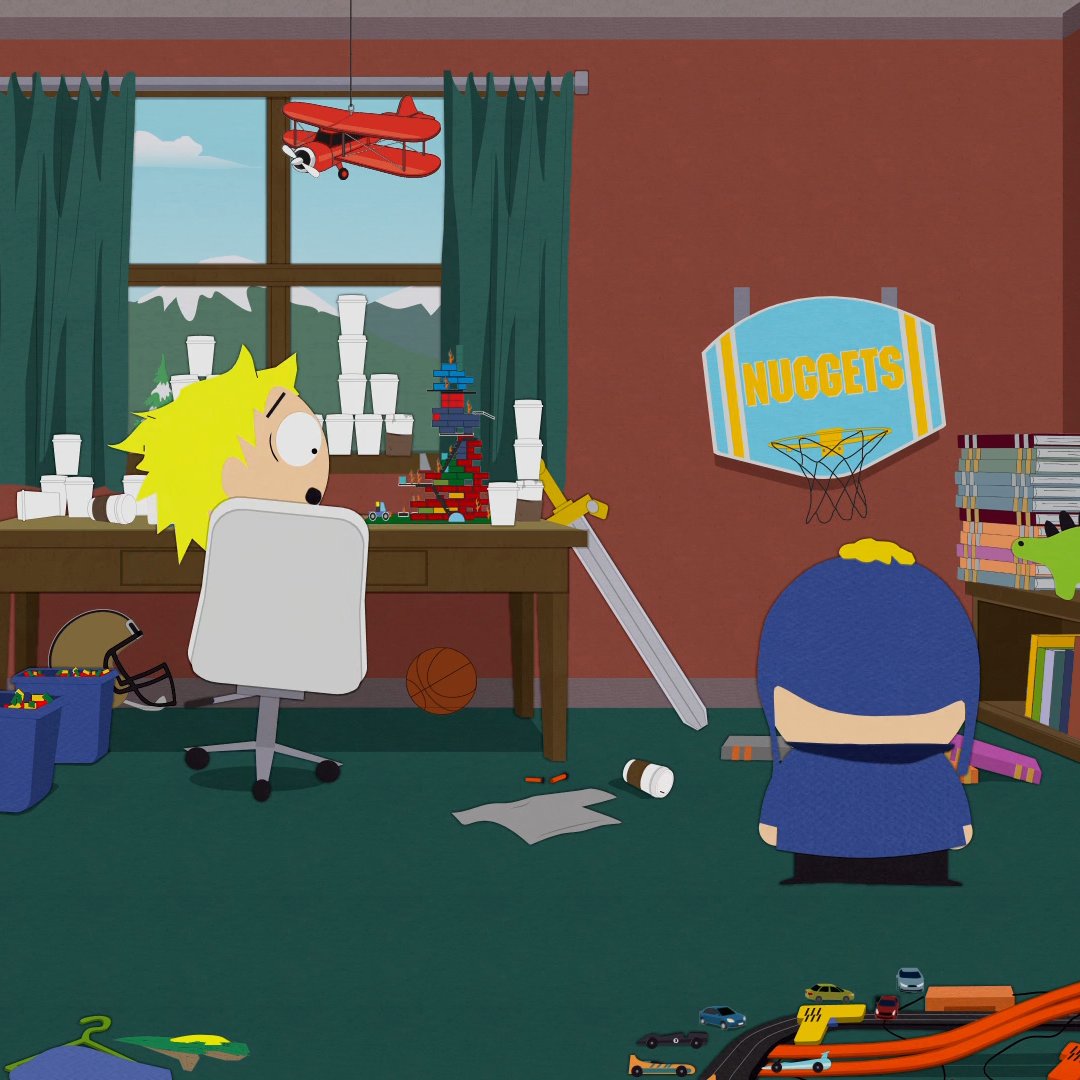 tweek is visited in his room by craig!