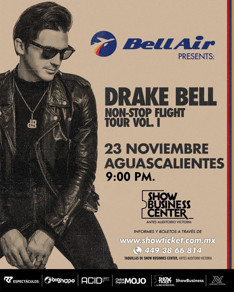 Just got my tickets for <a href="/DrakeBell/">DrakeBell.ethᵍᵐ</a> in Aguascalientes 🎸🎧🔥

Can’t wait 
So excited 🎶🎼🎵