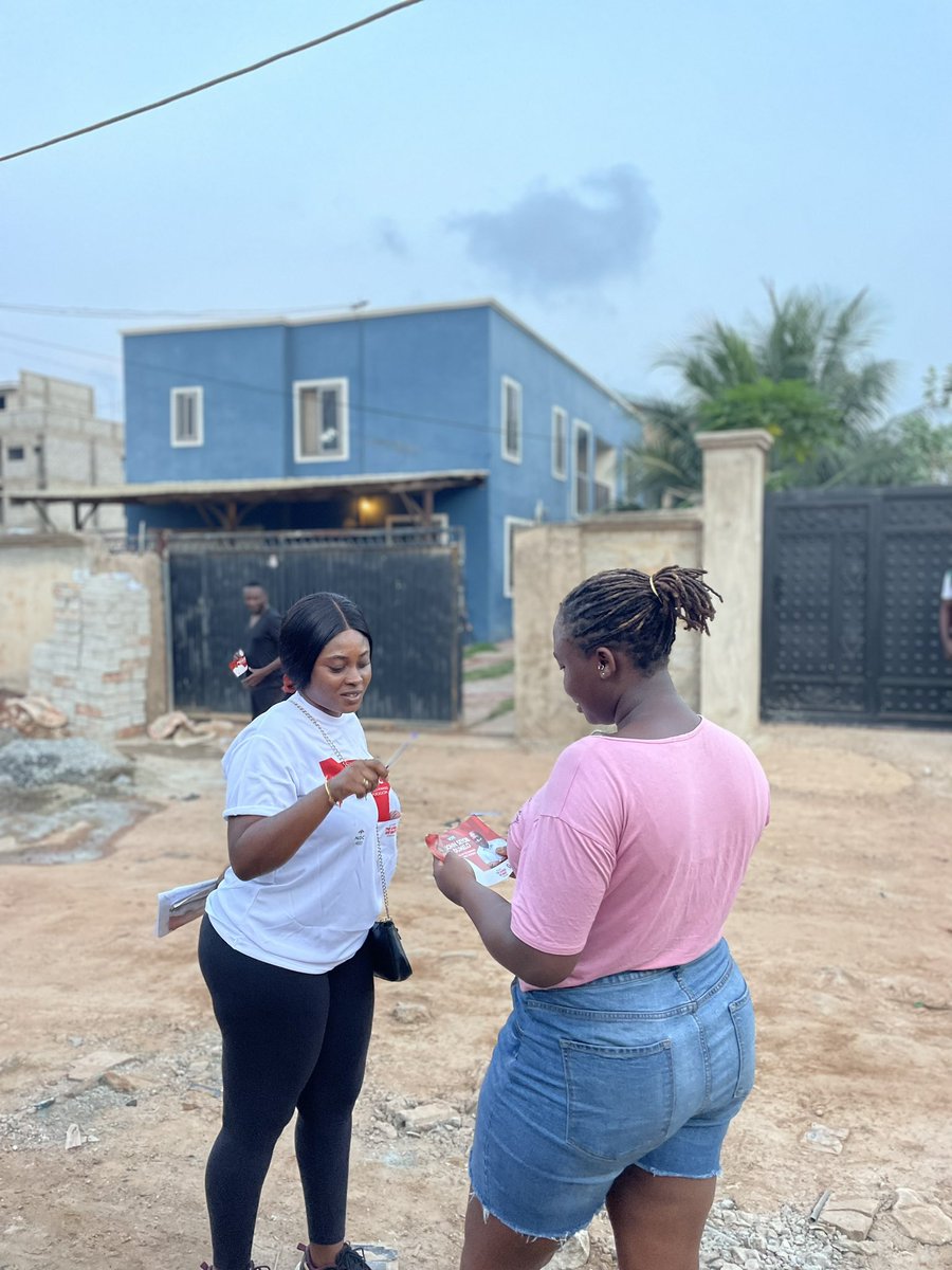 ms_asabea's tweet photo. Another Day of Campaigning in Ayawaso West Wuogon, connecting with residents and sharing John Mahama and John Dumelo's beneficial policies to build a better Ghana.
@johndumelo
@JDMahama
#BuildingTheGhanaWeWant
#ChangelsComing
#TheNextMp https://t.co/lwUwf5w9Na