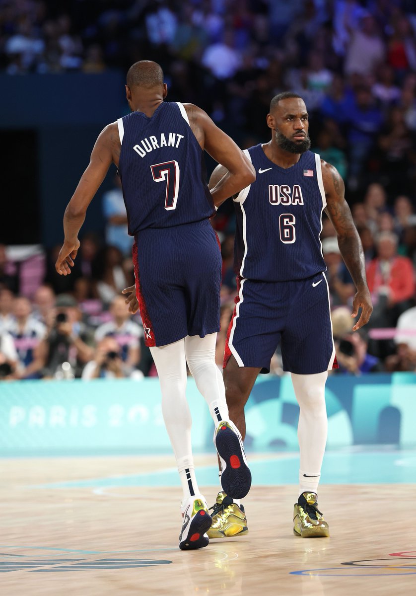 A Legendary Duo 

📺 NBC + Peacock

🇺🇸 #USABMNT #Paris2024 #Basketball
