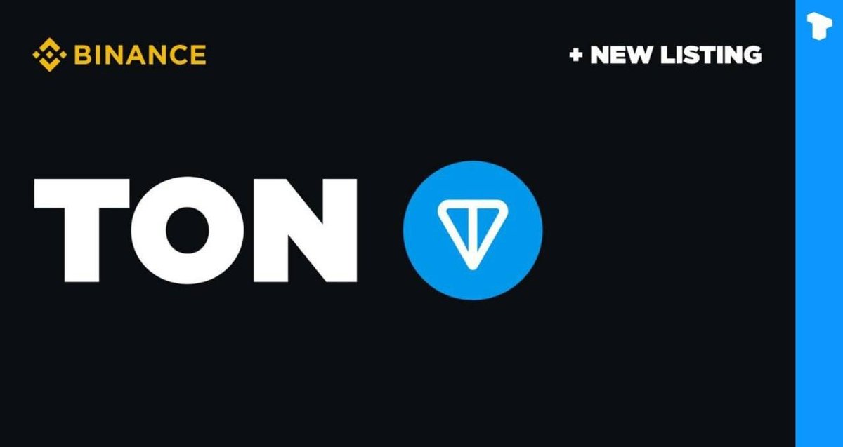 Binance announced it will list Toncoin (TON) with pairs TON/BTC, TON/USDT, TON/FDUSD, and TON/TRY spot trading pairs at 10:00 UTC today (August 8).